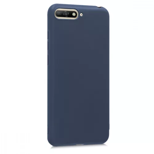 Θήκη για Huawei Y6 (2018), Silicone, Blue, 44878.53