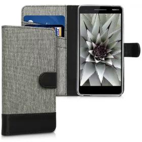   Κάλυμμα για Nokia 2.1 (2018), Textile, Grey, 45388.01