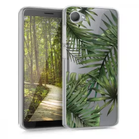   Κάλυμμα για HTC Desire 12, Silicone, Green, 45595.01