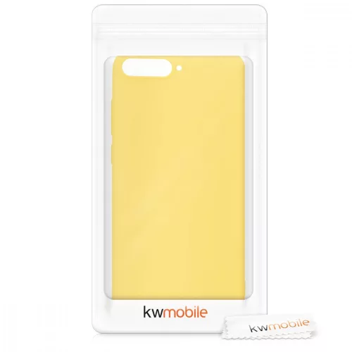 Θήκη για Huawei Y6 (2018), Σιλικόνη, Κίτρινο, 44878.49