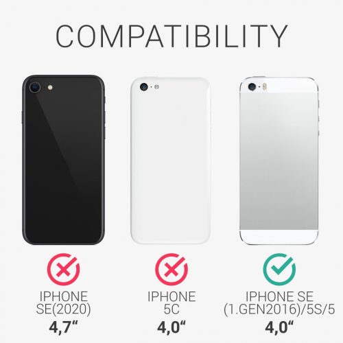 Θήκη για Apple iPhone 5 / iPhone 5s / iPhone SE, Silicone, Pink, 42766.110