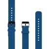 Σετ 2 ιμάντων για Samsung Gear Fit2 / Gear Fit 2 Pro, kwmobile, σιλικόνη, μπλε / μαύρο, 38830.04