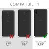 Θήκη Wiko View Max, Οικολογικό δέρμα, Μαύρο, 45875.01