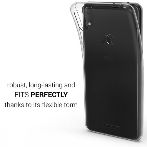 Θήκη Wiko View Max, Silicone, Transparent, 45873.03