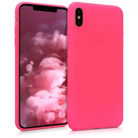   Θήκη για Apple iPhone XS Max, Silicone, Pink, 45917.77