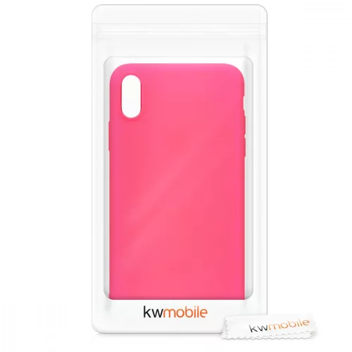 Θήκη για Apple iPhone XS Max, Silicone, Pink, 45917.77