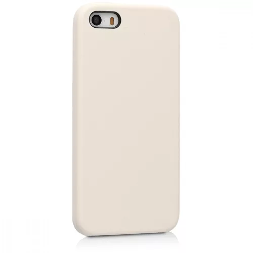 Θήκη για Apple iPhone 5 / iPhone 5s / iPhone SE, σιλικόνη, κρέμα, 42766.16
