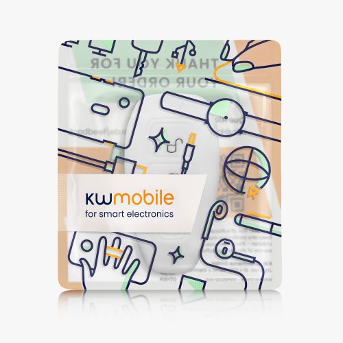 Κάλυμμα κλειδιού αυτοκινήτου για Ford - 3 κουμπιά - Keyless Go, Silicone, White, 44708.04