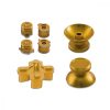 Σετ κουμπιών για PlayStation 4 Pro/PS4 Slim Controller, Kwmobile, Gold, Aluminium, 46055.21