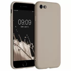   Θήκη για Apple iPhone 8 / iPhone 7 / iPhone SE 2, σιλικόνη, κρέμα, 39458.125