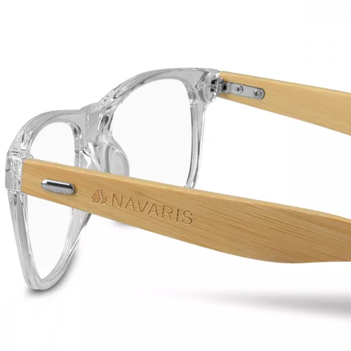 Navaris μη συνταγογραφούμενα γυαλιά για μπλε φως, Unisex, Bamboo, 46156.03