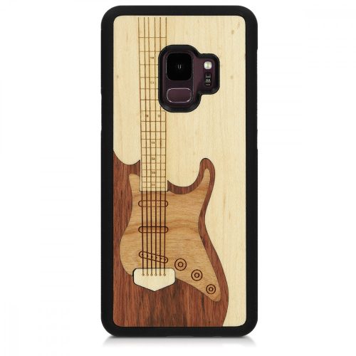 Θήκη για Samsung Galaxy S9, Ξύλο, Καφέ, 44479.04