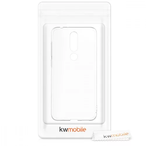 Κάλυμμα για Nokia 5.1 Plus, Σιλικόνη, Διαφανές, 46195.03