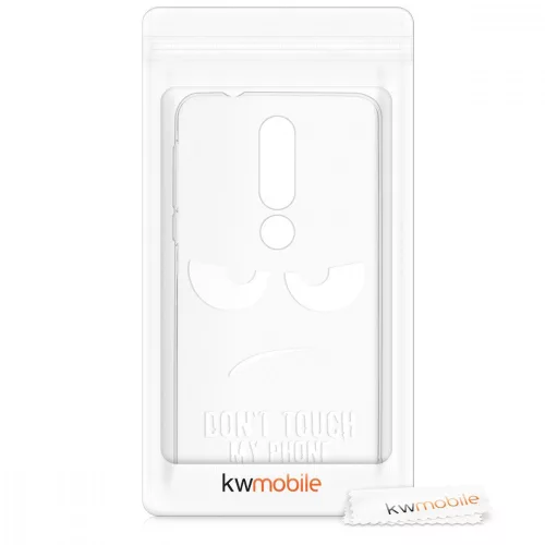 Θήκη για Nokia 5.1 Plus, Silicone, White, 46196.01