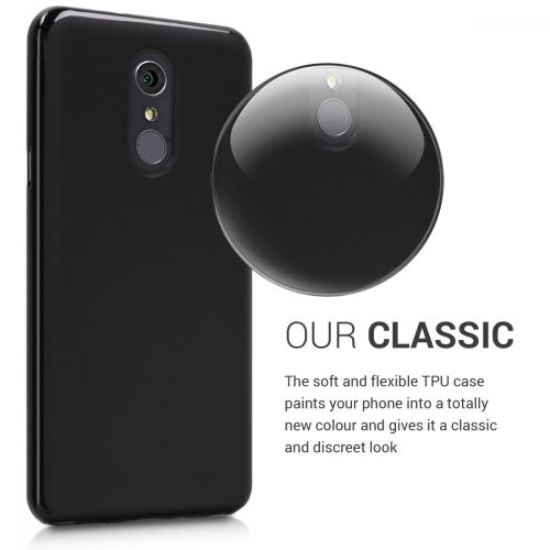 Θήκη για LG Q Stylus, Silicone, Black, 46239.47