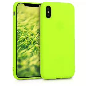   Θήκη για Apple iPhone X / iPhone XS, Silicone, Yellow, 46270.75