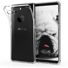   Κάλυμμα για ZTE Nubia Z18 mini, Σιλικόνη, Διαφανές, 46281.03