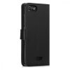 Κάλυμμα για Wiko Harry 2, Οικολογικό δέρμα, Μαύρο, 46284.01