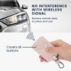 Θήκη κλειδιού αυτοκινήτου για Renault / Dacia - 4 κουμπιά - Keyless Go, Οικολογικό δέρμα, Ροζ χρυσό, 45656,81