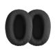 Σετ 2 μαξιλαριών αυτιών για ακουστικά Sony MDR-1000X/WH-1000XM2, Kwmobile, Μαύρο, Οικολογικό δέρμα, 46415.01
