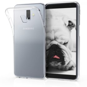   Κάλυμμα για Samsung Galaxy J6 Plus, Σιλικόνη, Διαφανές, 46440.03
