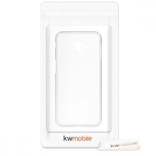 Κάλυμμα για Samsung Galaxy J6 Plus, Σιλικόνη, Διαφανές, 46440.03