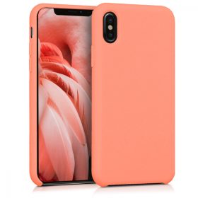   Θήκη για Apple iPhone X / iPhone XS, σιλικόνη, ροζ χρυσό, 42495.76