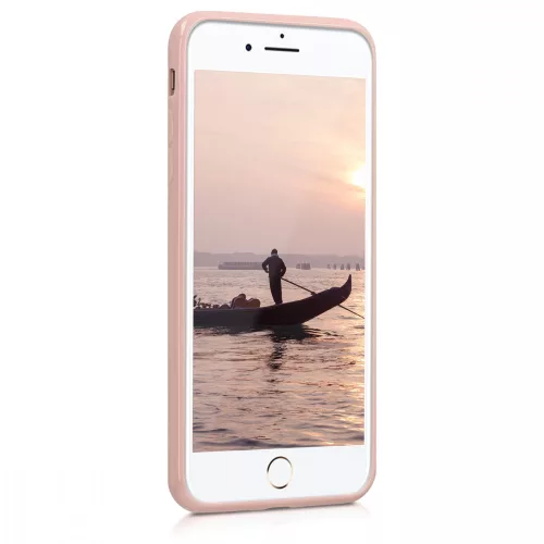 Θήκη για Apple iPhone 8 Plus / iPhone 7 Plus, σιλικόνη, ροζ χρυσό, 39499,89