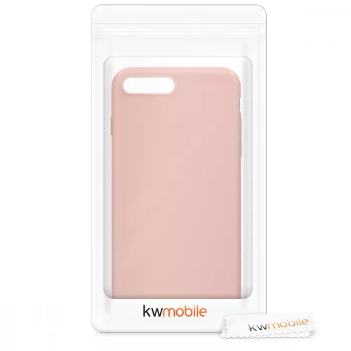 Θήκη για Apple iPhone 8 Plus / iPhone 7 Plus, σιλικόνη, ροζ χρυσό, 39499,89