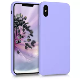   Θήκη για Apple iPhone XS Max, Silicone, Purple, 45909.108