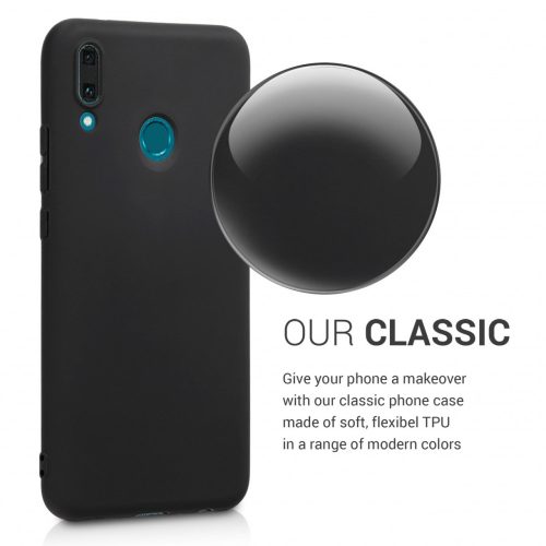 Θήκη για Huawei Y9 (2019), Silicone, Black, 46533.47