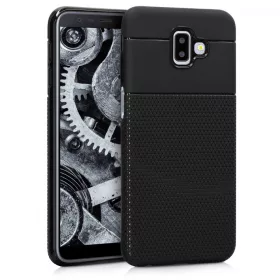   Θήκη για Samsung Galaxy J6 Plus, Silicone, Black, 46596.01