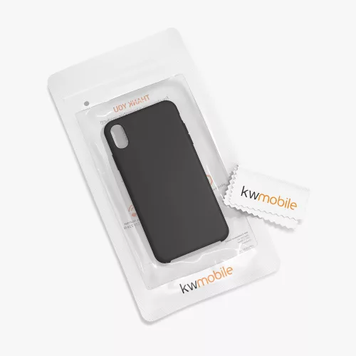 Θήκη για Apple iPhone XR, Silicone, Black, 45910.01