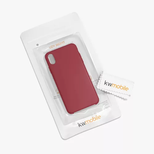 Θήκη για Apple iPhone XR, Silicone, Red, 45910.20