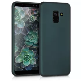   Θήκη για Samsung Galaxy A8 (2018), Silicone, Green, 45634.14