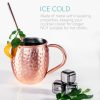 Set 4 Cani Moscow Mule Navaris, 500ml, cupru, 46859.01