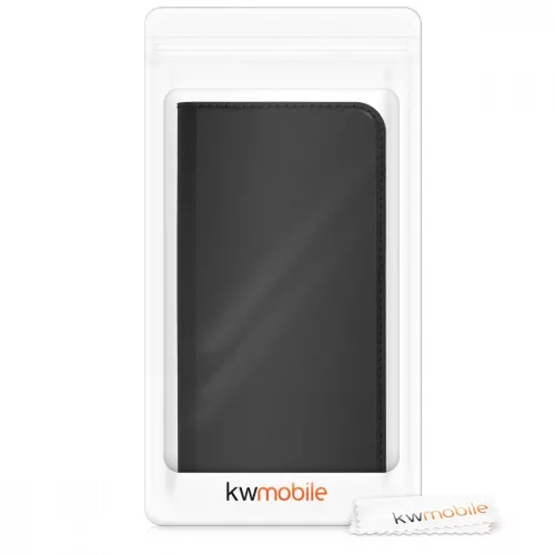Κάλυμμα για Huawei Honor 10 Lite, Οικολογικό δέρμα, Μαύρο, 47001.01