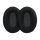 Σετ 2 μαξιλαριών αυτιών για ακουστικά Sennheiser HD580/HD600/HD650, Kwmobile, Μαύρο, Textile, 47098.01