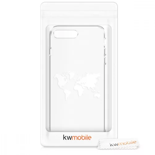 Θήκη για Apple iPhone 8 Plus / iPhone 7 Plus, Silicone, White, 45352.02