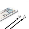 Λουράκι για ακουστικά Huawei FreeBuds, Kwmobile, Μαύρο, Σιλικόνη, 47399.01
