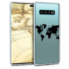   Θήκη για Samsung Galaxy S10 Plus, Silicone, Transparent, 47458.01