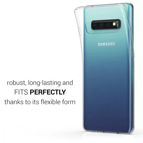 Θήκη για Samsung Galaxy S10 Plus, Silicone, Transparent, 47454.03