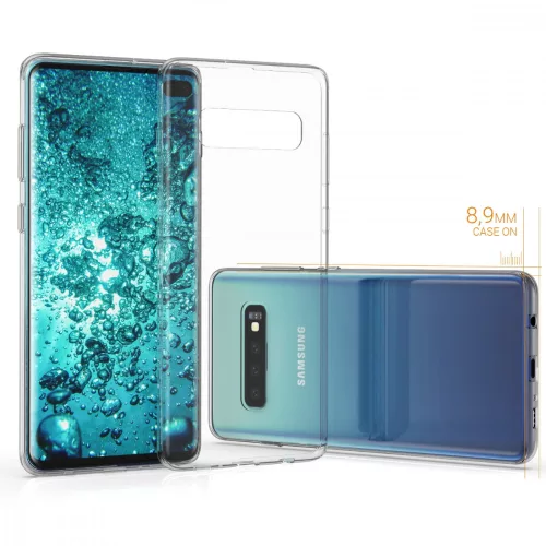 Θήκη για Samsung Galaxy S10 Plus, Silicone, Transparent, 47454.03