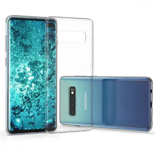 Θήκη για Samsung Galaxy S10 Plus, Silicone, Transparent, 47454.03