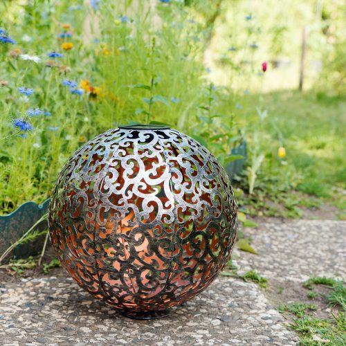 Ηλιακό φωτιστικό εξωτερικού χώρου Navaris, φωτισμός LED, 30 cm, Αυτόματο start/stop, 47537.01