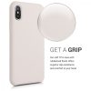 Θήκη για Apple iPhone X / iPhone XS, Silicone, Beige, 46313.11
