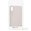 Θήκη για Apple iPhone X / iPhone XS, Silicone, Beige, 46313.11