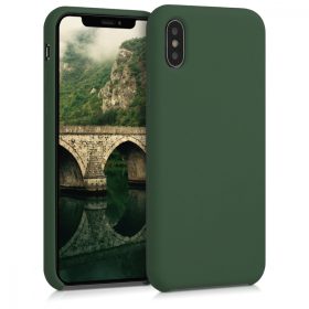   Θήκη για Apple iPhone X / iPhone XS, Silicone, Green, 42495.80