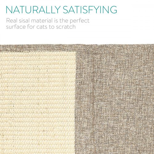 Σετ 2x Προστασία από γρατσουνιές για Γάτες, 60x45 cm, Sisal, Καφέ, 46354.24.02