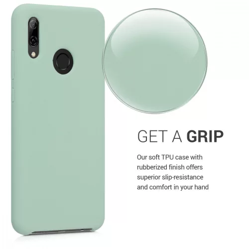 Θήκη για Huawei P Smart (2019), Silicone, Green, 47824.50